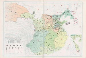 庐江郡东汉疆域图